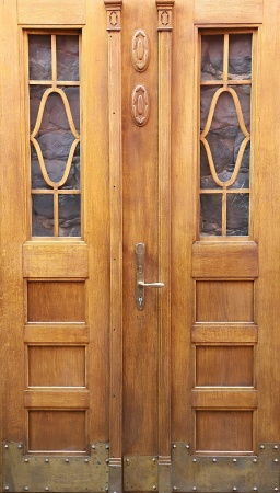Antike Haustüren Art Déco Eiche