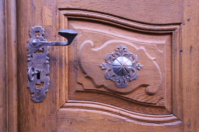 Antike Haustüren Barock Eiche