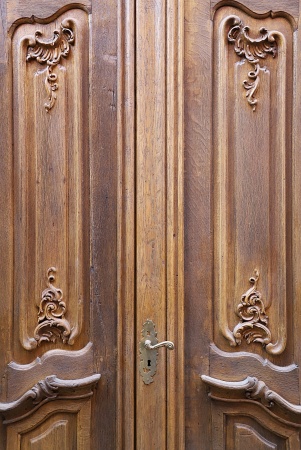 Antike Haustüren Barock Eiche