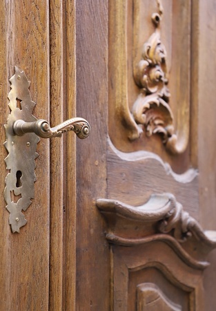 Antike Haustüren Barock Eiche