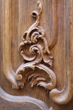 Antike Haustüren Barock Eiche