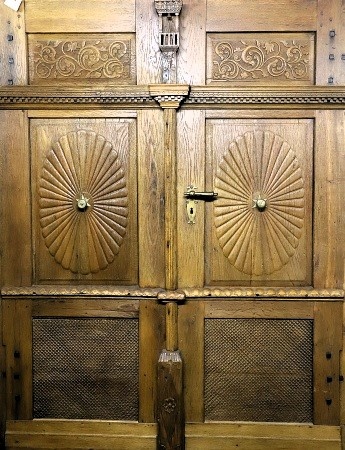 Antike Haust&uuml;ren Barock Eiche