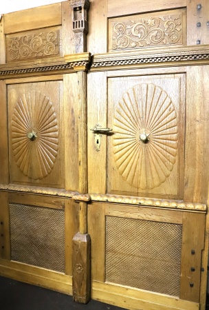 Antike Haust&uuml;ren Barock Eiche