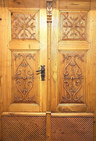 Antike Haust&uuml;ren Barock Eiche