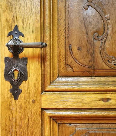 Antike Haust&uuml;ren Barock Eiche