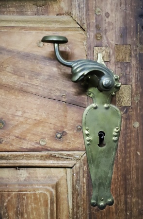 Antike Haustüren Barock Kirschbaum 
