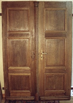 Antike Haust&uuml;ren Biedermeier Eiche