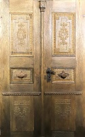 Antike Haustüren Biedermeier 