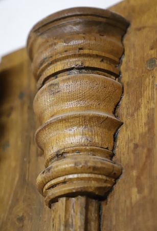 Antike Haust&uuml;ren Biedermeier Eiche