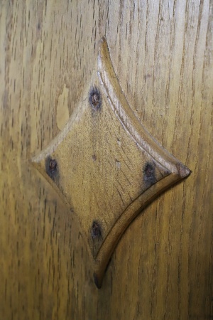 Antike Haust&uuml;ren Empire Eiche