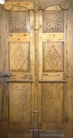 Antike Haust&uuml;ren Empire Eiche