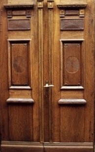 Antike Haustüren Empire Eiche