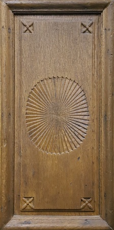 Antike Haust&uuml;ren Empire Eiche