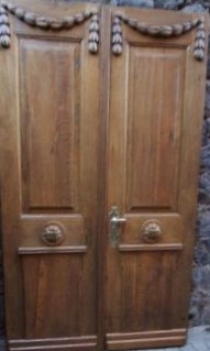 Antike Haust&uuml;ren Empire Eiche