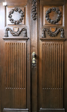 Antike Haustüren Empire Eiche