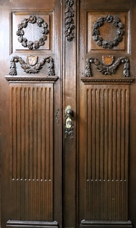Antike Haust&uuml;ren Empire Eiche