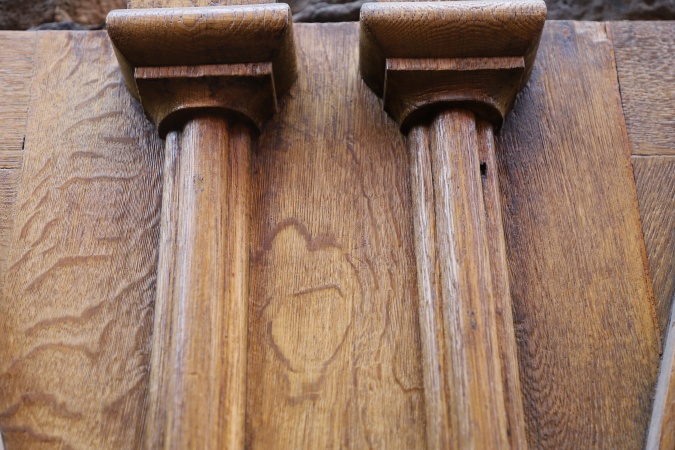 Antike Haust&uuml;ren Gr&uuml;nderzeit Eiche