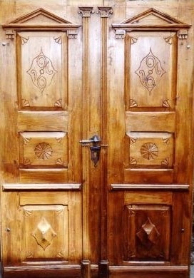 Antike Haust&uuml;ren Gr&uuml;nderzeit Fichte/Tanne