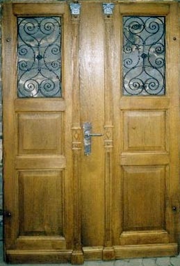 Antike Haust&uuml;ren Gr&uuml;nderzeit Eiche