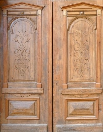 Antike Haust&uuml;ren Gr&uuml;nderzeit Fichte/Tanne