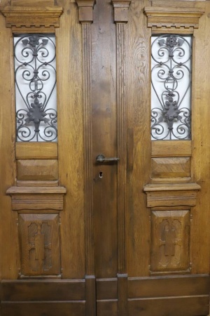 Antike Haust&uuml;ren Gr&uuml;nderzeit Eiche