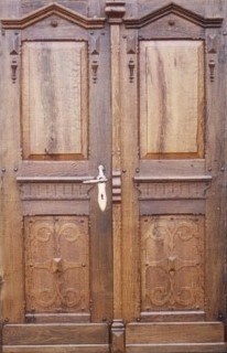 Antike Haust&uuml;ren Gr&uuml;nderzeit Eiche