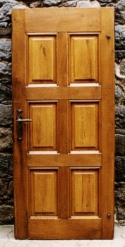 Antike Musselinglas-Türen Gründerzeit Eiche