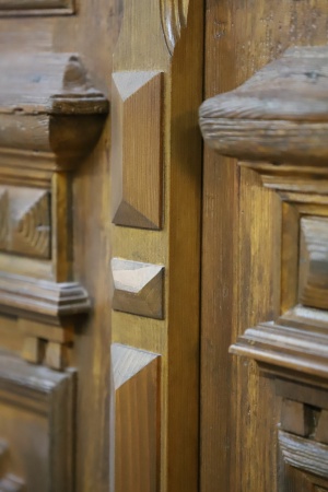 Antike Haust&uuml;ren Gr&uuml;nderzeit Kiefer