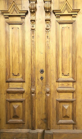 Antike Haust&uuml;ren Gr&uuml;nderzeit Fichte