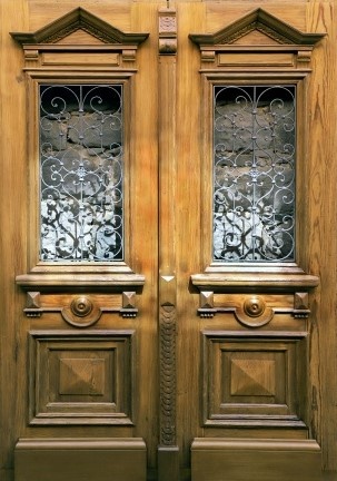 Antike Haust&uuml;ren Gr&uuml;nderzeit Fichte