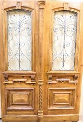 Antike Haust&uuml;ren Gr&uuml;nderzeit Fichte 