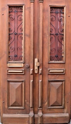 Antike Haust&uuml;ren Gr&uuml;nderzeit Fichte 