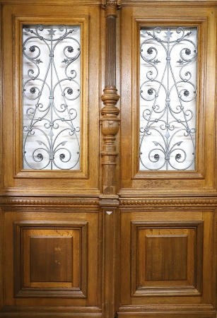 Antike Haust&uuml;ren Gr&uuml;nderzeit Eiche 