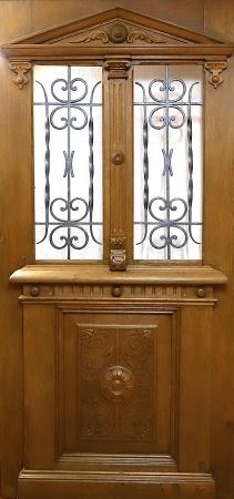 Antike Haust&uuml;ren Gr&uuml;nderzeit Eiche 