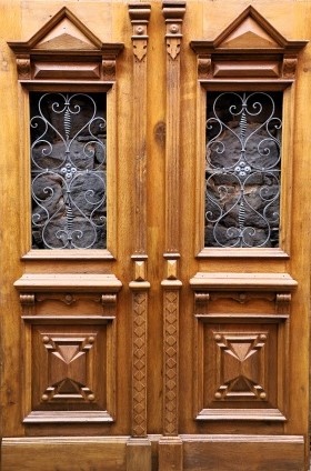 Antike Haust&uuml;ren Gr&uuml;nderzeit Eiche