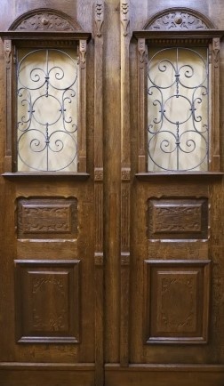 Antike Haust&uuml;ren Gr&uuml;nderzeit Eiche