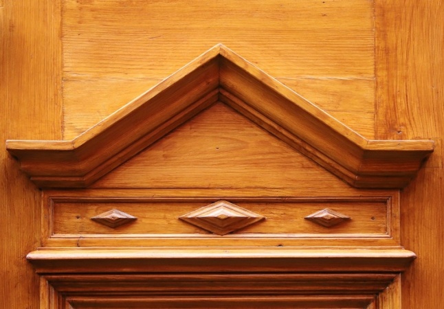 Antike Haust&uuml;ren Gr&uuml;nderzeit Fichte 