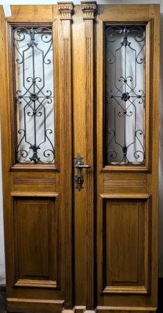 Antike Haust&uuml;ren Gr&uuml;nderzeit Eiche 