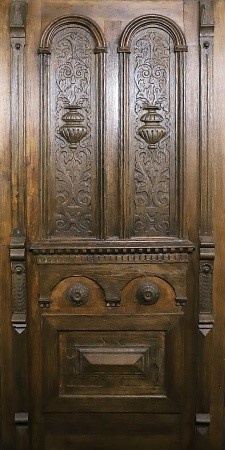 Antike Haust&uuml;ren Gr&uuml;nderzeit Eiche 