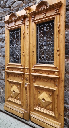 Antike Haust&uuml;ren Gr&uuml;nderzeit Fichte