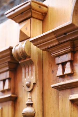 Antike Haustüren Gründerzeit Fichte