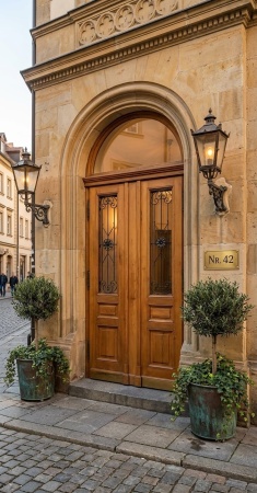 Antike Haust&uuml;ren Gr&uuml;nderzeit Fichte