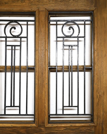 Antike Haust&uuml;ren Jugendstil Eiche