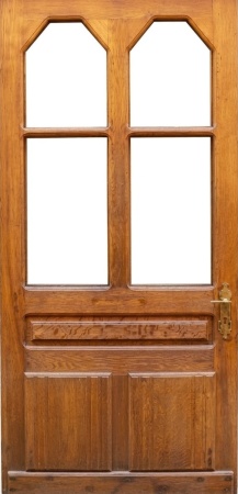 Antike Haust&uuml;ren Jugendstil Eiche