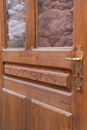 Antike Haust&uuml;ren Jugendstil Eiche