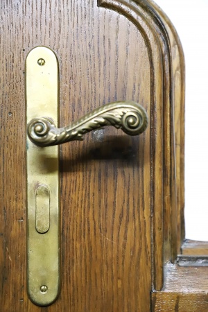 Antike Haust&uuml;ren Jugendstil Eiche