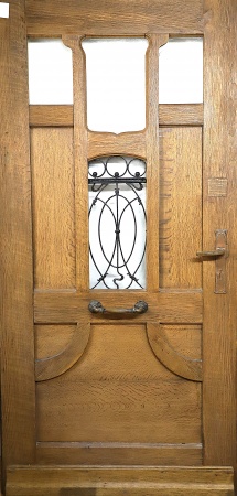 Antike Haustüren Jugendstil Eiche