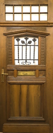 Antike Haust&uuml;ren Jugendstil Eiche