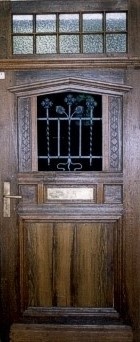 Antike Haustüren Jugendstil Eiche