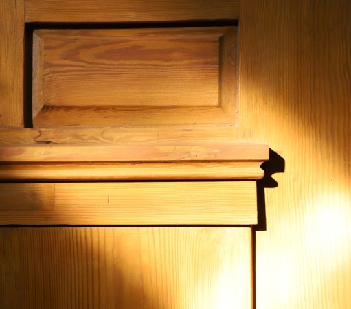 Antike Haust&uuml;ren Jugendstil Kiefer